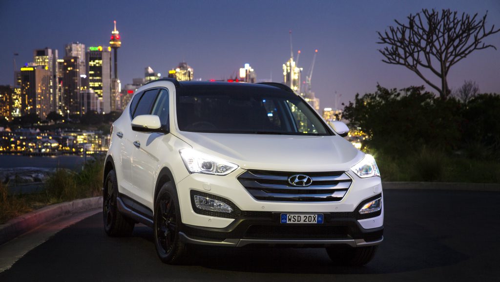 The new Santa Fe SR will be released early next year. The new Santa Fe SR will be released early next year.